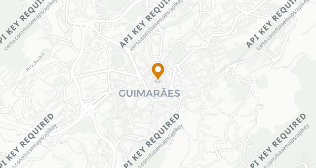 Map showing A Cozinha
