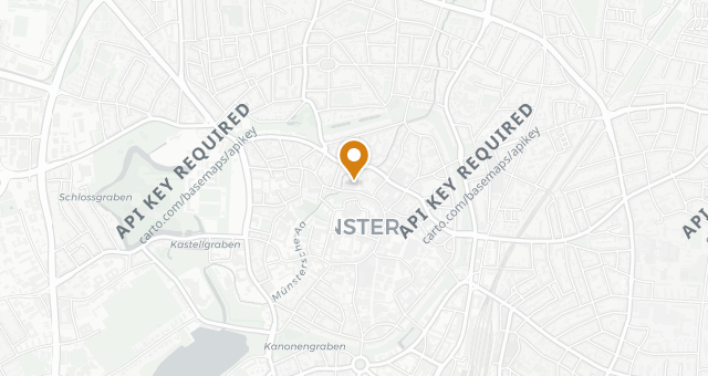 Map showing Gasthaus Großer Kiepenkerl