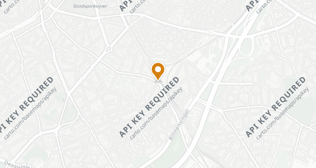 Map showing Café Service