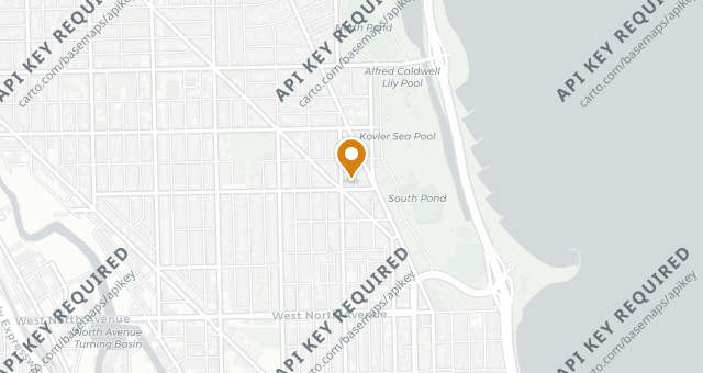 Map showing Geja's Cafe