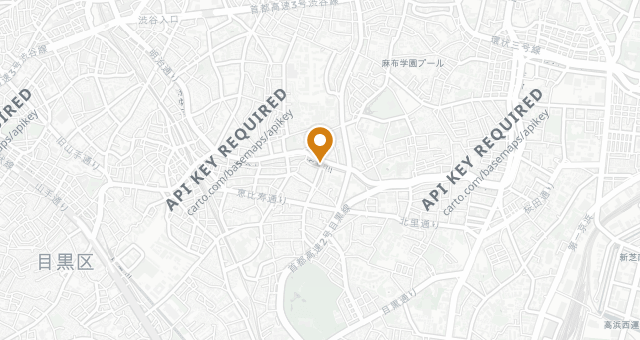 Map showing au deco