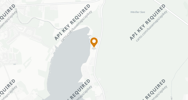 Map showing Strandhaus am Inselsee