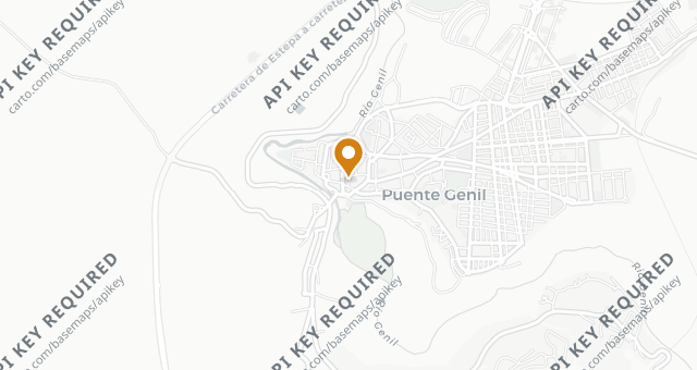 Map showing Alma Ezequiel Montilla