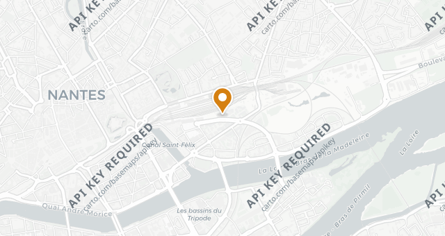 Map showing Freia