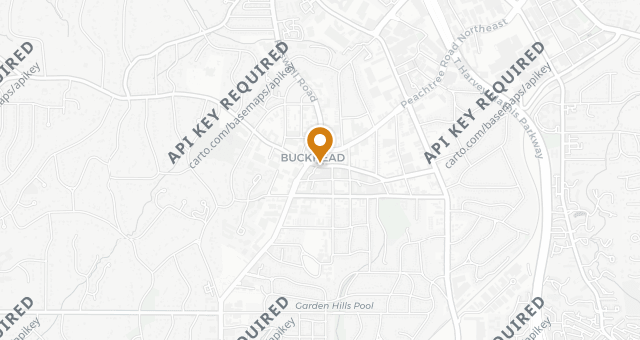 Map showing The Capital Grille