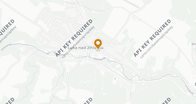 Map showing Restaurace Kolnička