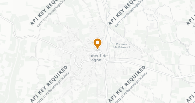 Map showing La Maison de Celou