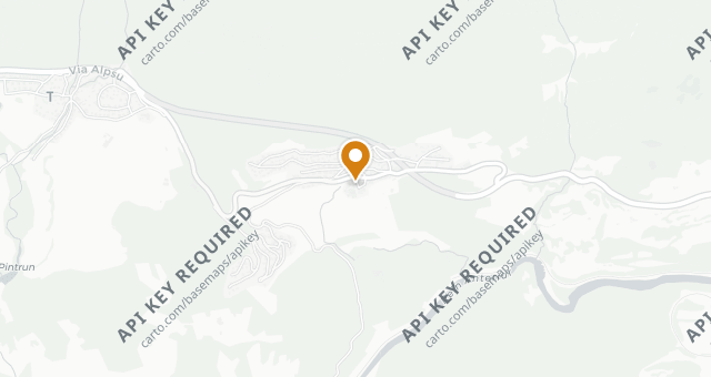 Map showing Casa Alva