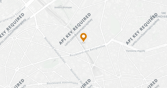 Map showing Gare au Gorille