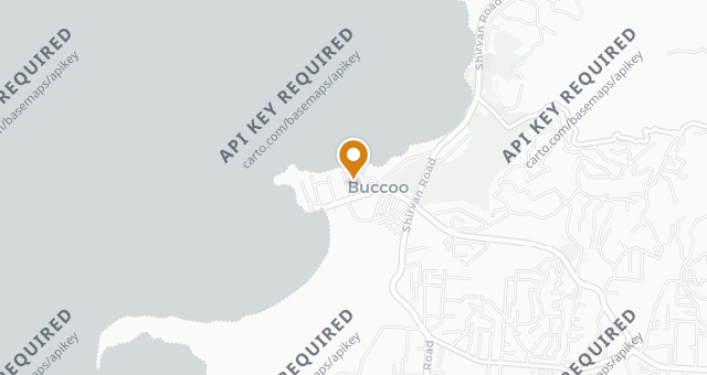 Map showing La Tartaruga Restaurant