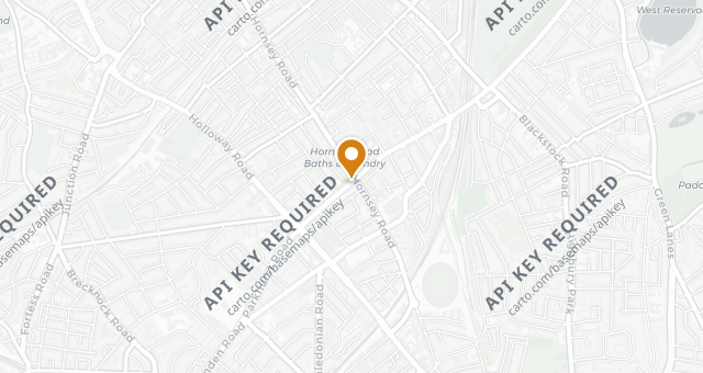Map showing Restaurant Brothers