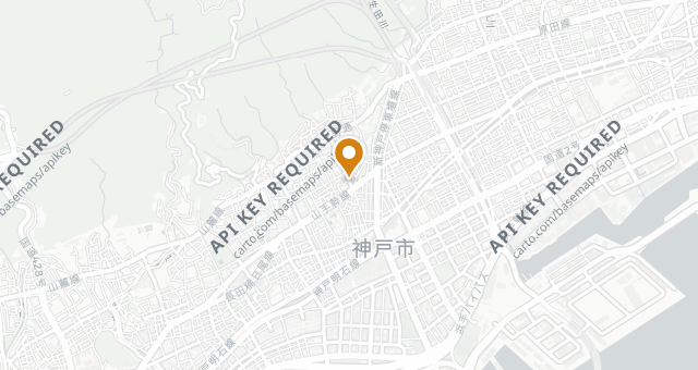 Map showing Kitanozaka Kinoshita