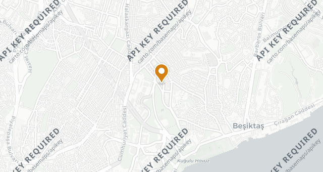 Map showing Spago Istanbul by Wolfgang Puck
