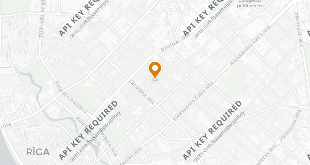 Map showing COD