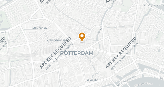 Map showing FG Restaurant