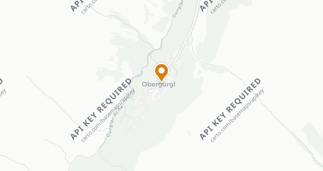 Map showing Austria Stuben