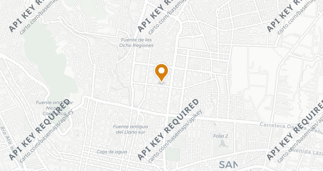 Map showing Itanoní