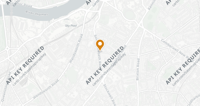 Map showing The Canton Arms
