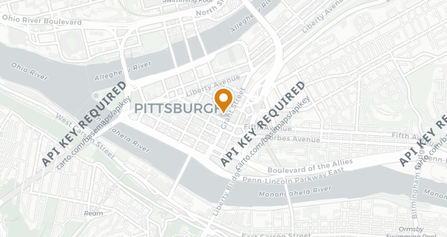 Map showing Eddie V's Prime Seafood