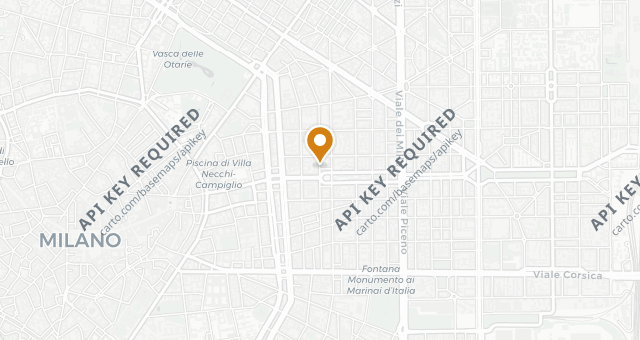 Map showing La Cantina di Manuela