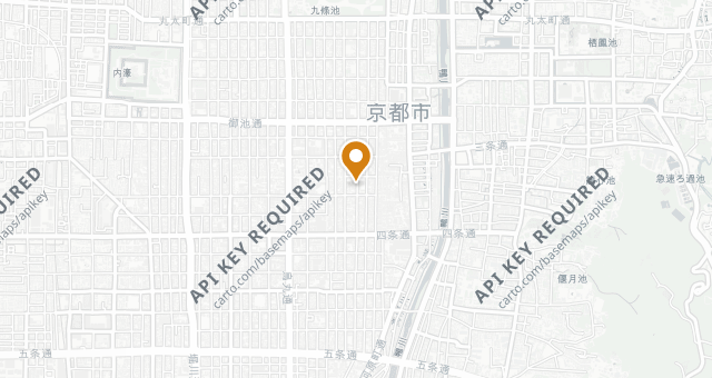Map showing Kanamean Nishitomiya
