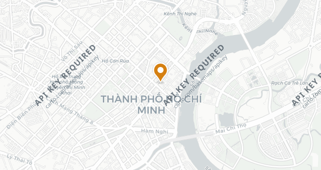 Map showing Hoa Túc (District 1)