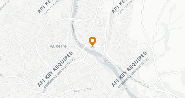Map showing Silex