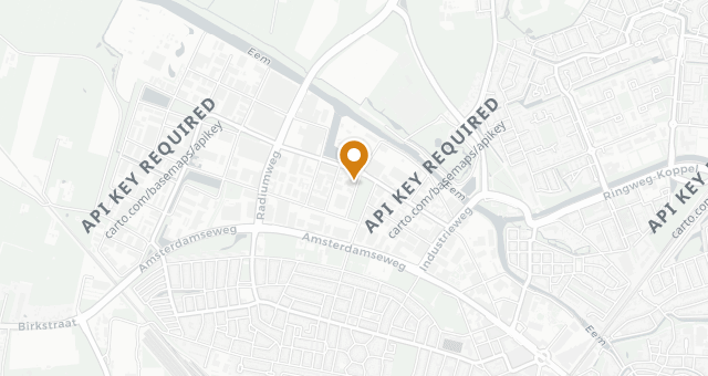 Map showing RAUW