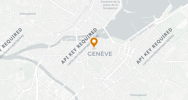 Map showing Osteria della Bottega
