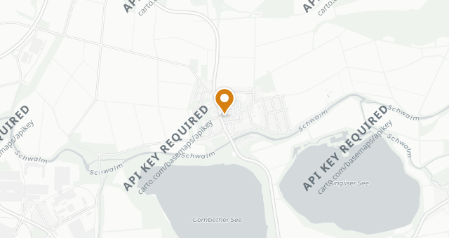Map showing Restaurant Landgasthof zur Post