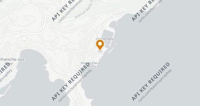 Map showing Le Restaurant des Rois - La Réserve de Beaulieu