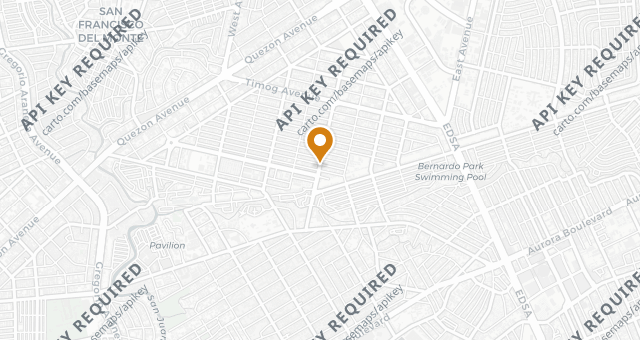 Map showing Palm Grill (Diliman)