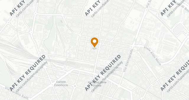 Map showing Trattoria di Via Serra