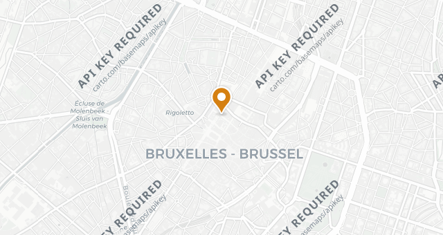 Map showing Auntie Café