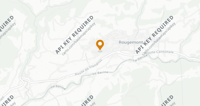 Map showing Le Roc