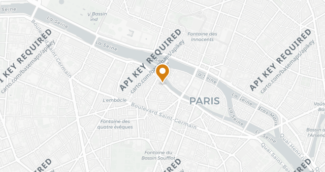 Map showing Ze Kitchen Galerie