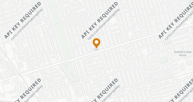 Map showing Pizza e Pazzi