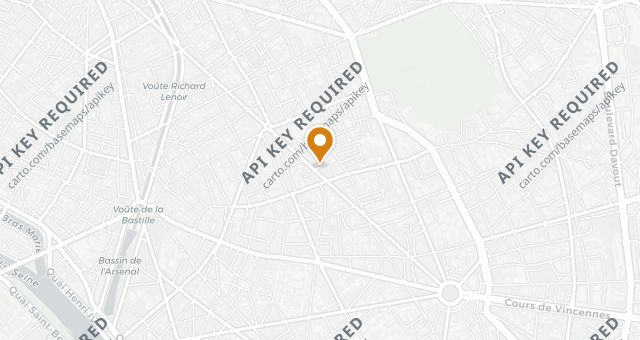 Map showing Osteria Gòto