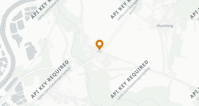 Map showing Alexis Baudin