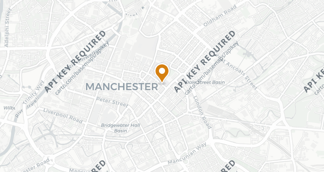 Map showing Higher Ground
