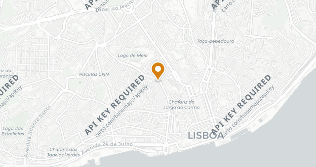 Map showing 100 Maneiras