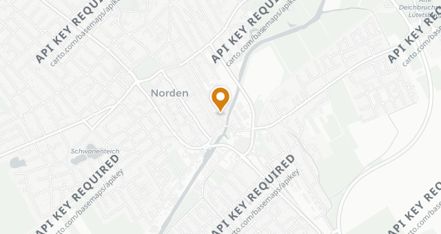 Map showing Amber Restaurant &amp; Deli