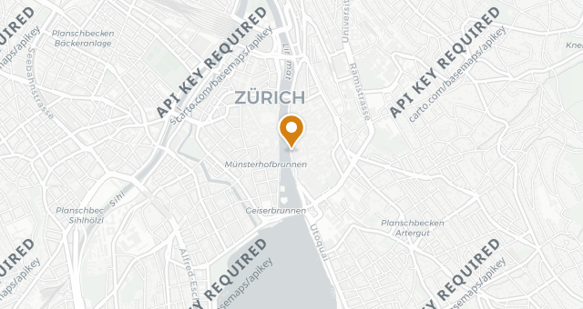 Map showing Haus zum Rüden