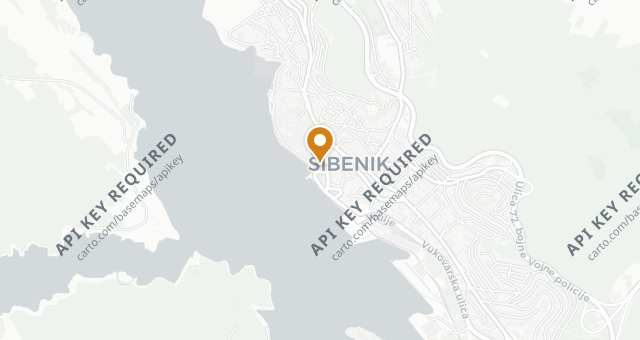 Map showing Visiani bistro & bar