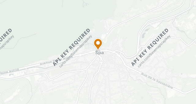 Map showing L'Auberge