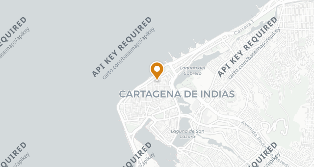 Map showing Restaurante 1621