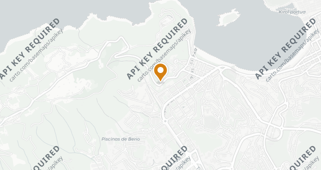 Map showing Restaurante Rekondo