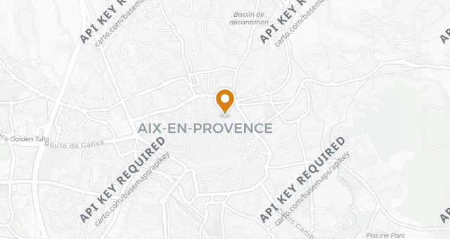 Map showing Les Galinas