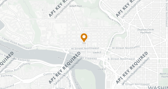 Map showing Cafe Milano