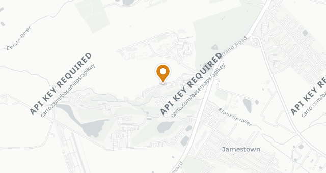 Map showing Kleine Zalze Restaurant